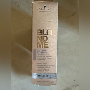 Schwarzkopf BLONDME Blonde Wonders Toning Drops - Steel Blue
